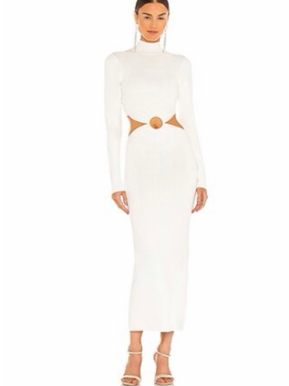 NWT Ronny Kobo Collection Chryssa Dress in White